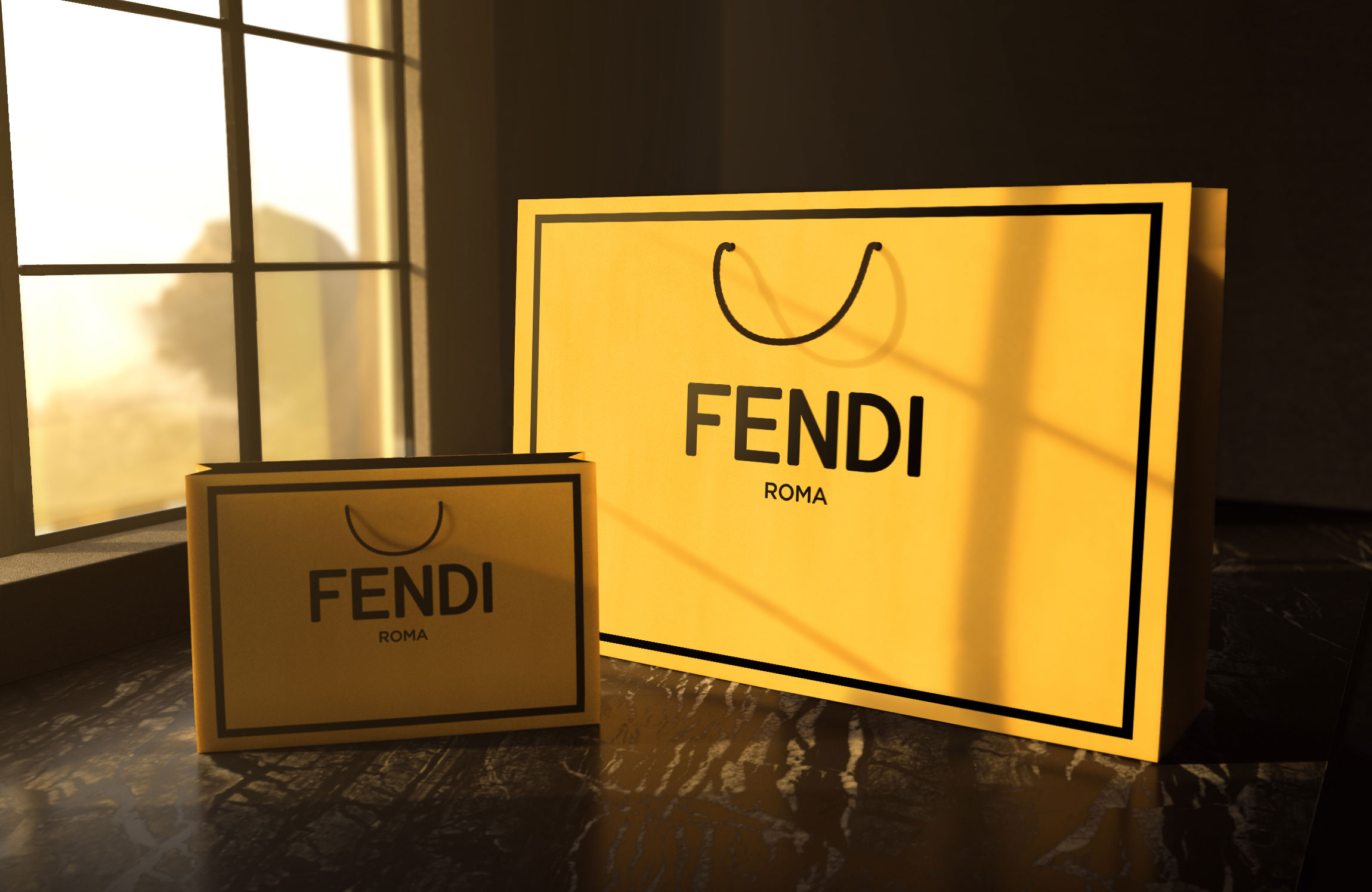 Fendi Packaging Design by George & Elaine