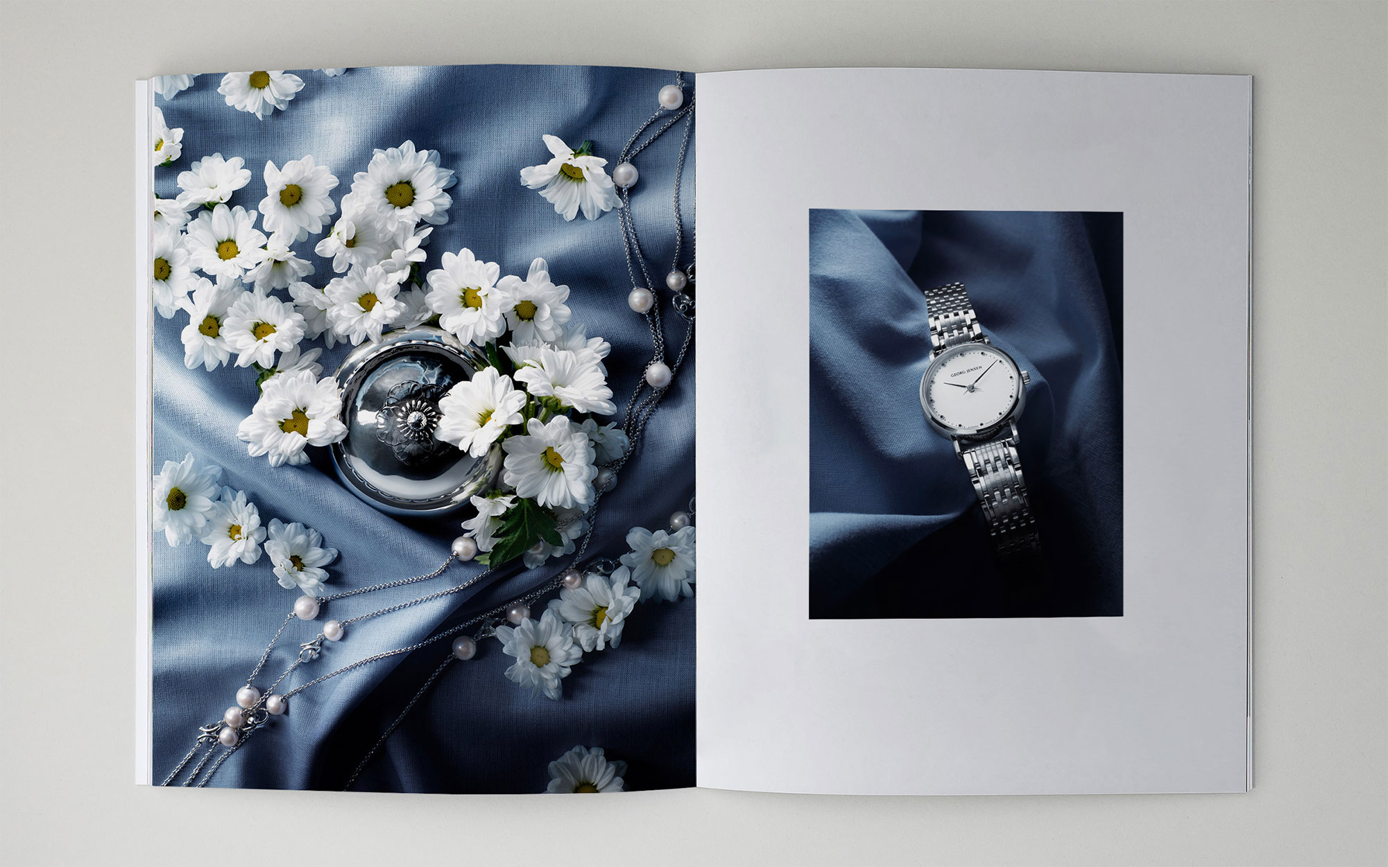 Still Life Art Direction and Graphic Design for Georg Jensen, Shot by Ines Dieleman