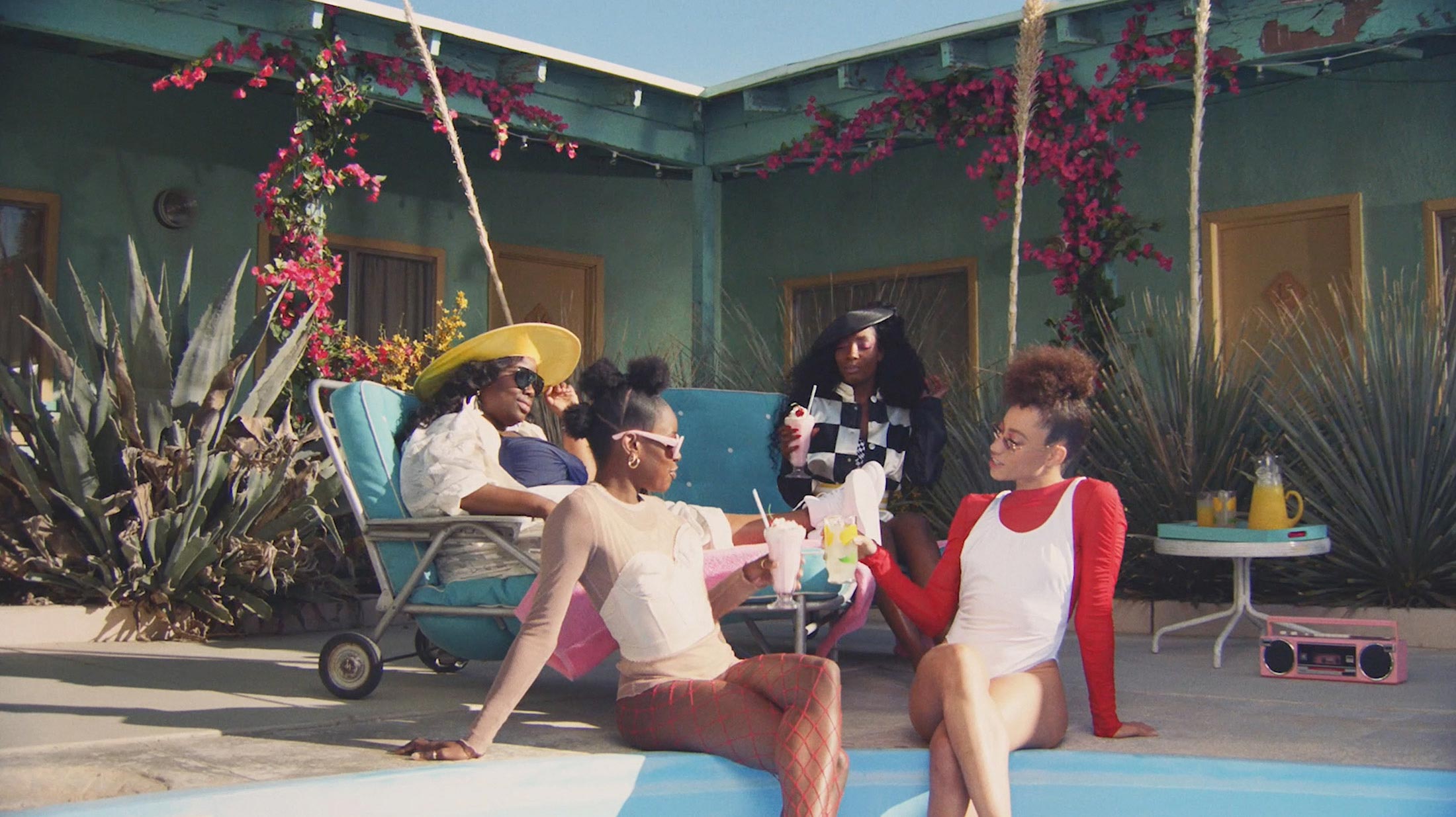 Still from Janelle Monae's Pynk Music Video